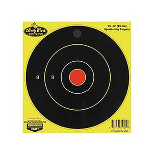 BHBC 35906 Birchwood Casey Dirty Bird Chartreuse 6" Bull's Eye Targets - (Per 16) Nexgen Outfitters BHBC 35906 Birchwood Casey Dirty Bird Chartreuse 6" Bull's Eye Targets - (Per 16) Nexgen Outfitters