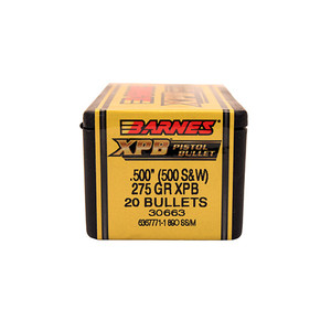 500 Smith & Wesson Bullets - XPB Handgun 500 Smith & Wesson Bullets - XPB Handgun