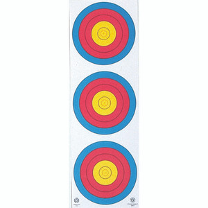 PA63168 Maple Leaf Vertical Target 3-Spot 25 pk. Nexgen Outfitters