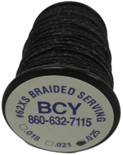 PA9067 BCY 62XS Braided Center Serving Black .025 60 yds. Nexgen Outfitters