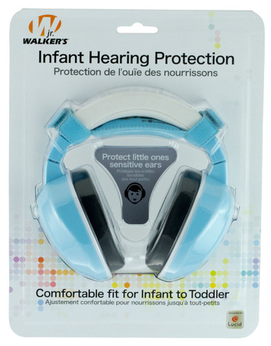 SH101216 Walkers Game Ear Infant 20 dB Blue Passive Ear Muffs with Growband Nexgen Outfitters