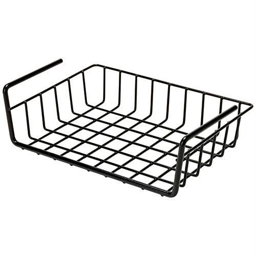 SH103901 SnapSafe Hanging Shelf Basket - Black Nexgen Outfitters