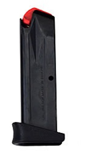 SH106153 Taurus G2C/PT111 Millennium G2 9mm Luger 12Rnd Black Steel Magazine w-Finger Extension Nexgen Outfitters