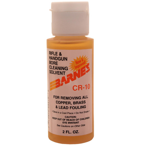 SH19569 Barnes Bullets CR-10 Copper Bore Cleaning Solvent - 2 oz. Bottle Nexgen Outfitters