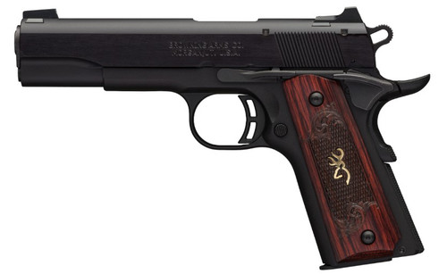 SH23076 Browning 1911-22 Single .22 LR 4.25", 10 Round, Rosewood Grip, Black Stainless Steel Nexgen Outfitters