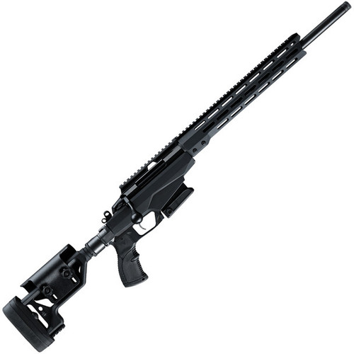 Tikka T3X TAC A1 308 Win. 10+1 Round 24" Threaded Blued Bbl/Synthetic Adjustable Black Aluminum Chassis Stock Nexgen Outfitters