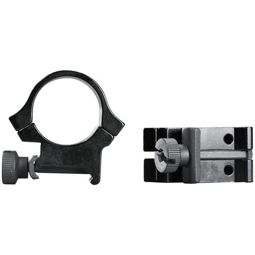 Weaver Quad-Lock, 1" High Rings, Black Nexgen Outfitters