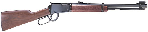 SH36596 Henry Lever Action .22 LR Rimfire Rifle w/ 18.25" Blued Barrel and American Walnut Stock Nexgen Outfitters
