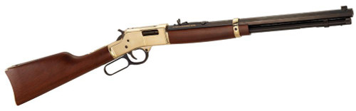 SH36784 Henry Big Boy Lever Action .45 Colt Rifle w/ 20" Blued Barrel, Walnut Stock, and Brass Receiver Nexgen Outfitters