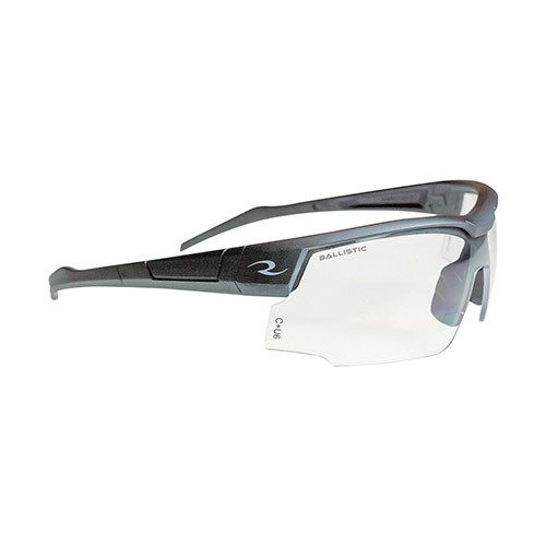 BHRAD SB0110CS Radians Skybow Shooting Glasses - Blue/Gray Frame, Clear Lens Nexgen Outfitters