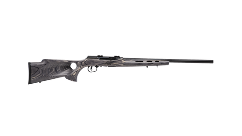 Savage A17 Target Thumbhole .17 HMR 10+1 Round 22" Hi-Luster Black Bbl/Gray Laminate Stock Semi-Auto Rifle Nexgen Outfitters