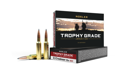 Nosler Trophy Grade Long Range 6.5 Creedmoor 129gr AccuBond Long Range 20Rnd Rifle Ammunition Nexgen Outfitters