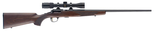 SH52632 Browning T-Bolt Sporter 17 Hornady Magnum Rimfire (HMR) 22" Blued Barrel Walnut Stock Nexgen Outfitters