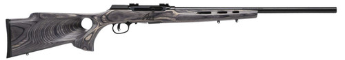 SH53069 Savage A22 Target Thumbhole .22 Long Rifle 22in High Luster Black Barrel 10+1Rnd Gray Laminate Stock Semi-Auto Rifle Nexgen Outfitters