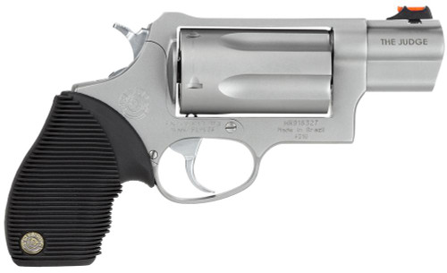 SH59354 Taurus Judge Revolver .45 Colt/.410 Ga 2 1/2" Barrel 5-Rds Stainless Steel Nexgen Outfitters