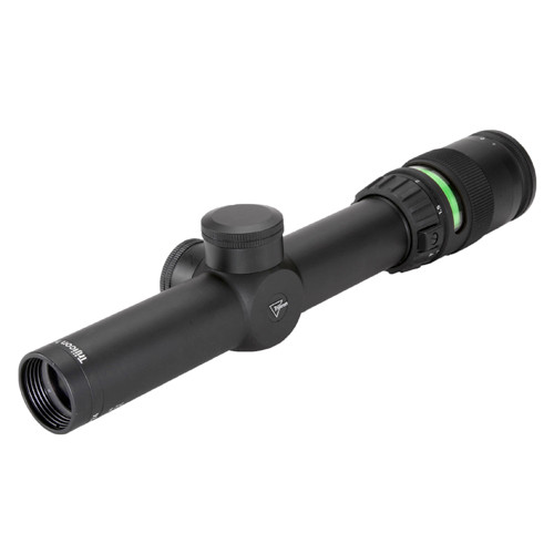 SH59376 Trijicon AccuPoint 1-4x24mm Riflescope - 30mm Main Tube, German #4 Crosshair Reticle with Green Dot, Matte Black Nexgen Outfitters