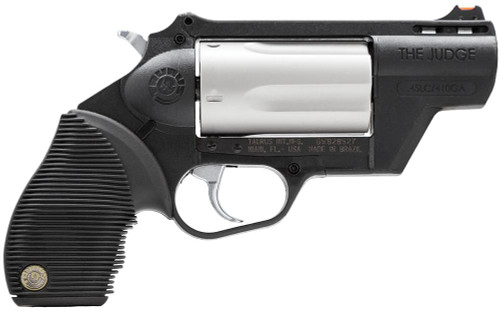 SH62696 Taurus Judge Revolver .45 Colt/.410 Ga 2 1/2" Barrel 5-Rds Matte/Stainless Steel Cylinder Nexgen Outfitters