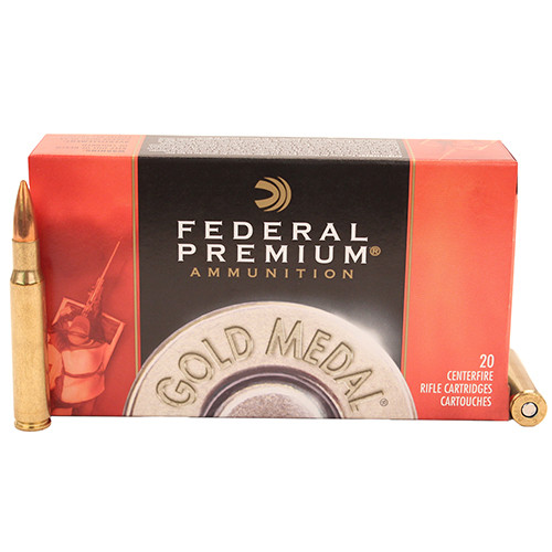 SH67122 Federal Gold Medal Sierra .30-06 Springfield 168gr Matchking Boat Tail Hollow Point 20Rnd Rifle Ammunition Nexgen Outfitters