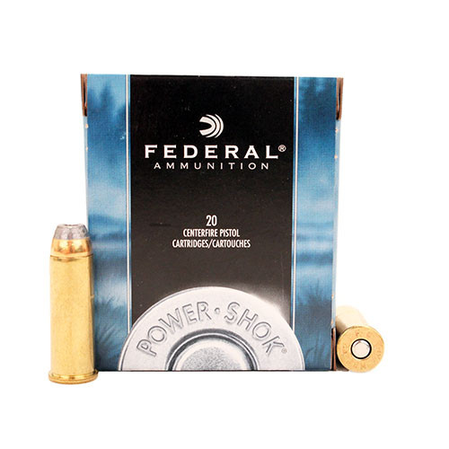 SH67379 Federal Power-Shok 44 Rem Mag 240 gr Jacketed Hollow Point Per 20 Nexgen Outfitters