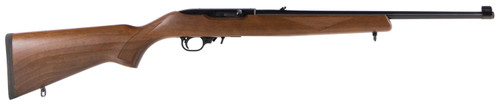 SH70279 Ruger 10/22 Sporter .22 Long Rifle 18.5in Satin Black Barrel 10+1Rnd Brown American Walnut Stock Semi-Auto Rifle Nexgen Outfitters