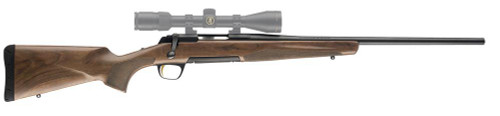 SH72222 Browning X-Bolt Micro Midas 243 Winchester 20" Matte Blued Barrel Satin Walnut Stock Nexgen Outfitters