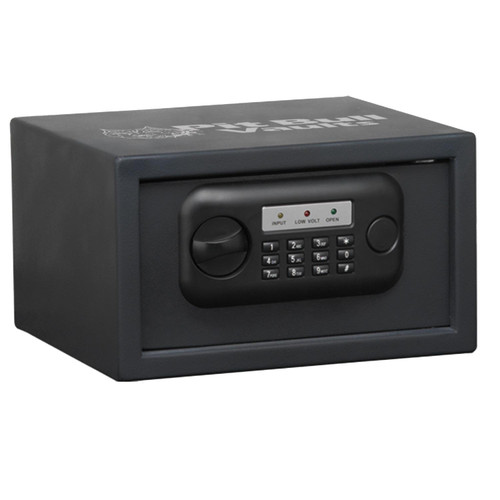 SH73481 Bulldog Standard Electronic Pisol Safe - Steel Black Nexgen Outfitters