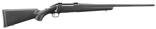 SH79537 Ruger American Standard 243 Winchester 22" Blued Barrel Synthetic Black Stock Nexgen Outfitters