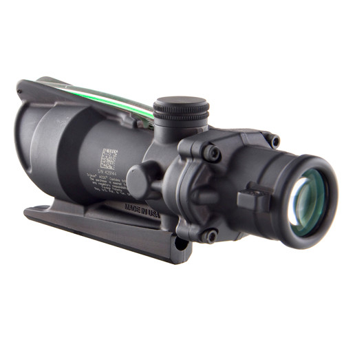 BHTRI TA31G Trijicon ACOG 4x32mm Dual Illuminated Scope - Green Doughnut Reticle BAC M16/AR15, Black Nexgen Outfitters