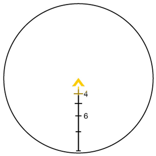 BHTRI TA33C400120 Trijicon ACOG 3x30mm Compact Dual Illuminated Scope - Amber Chevron 7.62x51mm/175gr Ball Reticle with Colt Knob Thumbscrew Mount, Blk Nexgen Outfitters