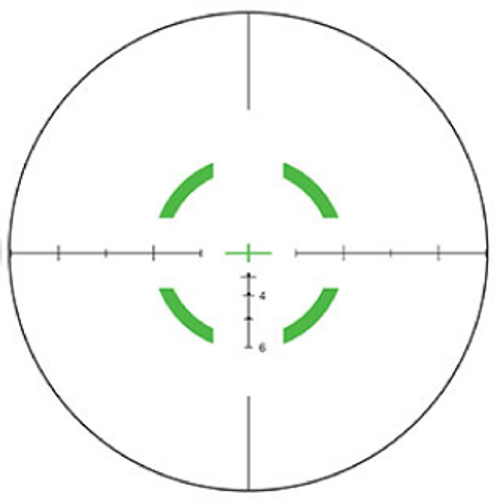 BHTRI VC16C1600046 Trijicon VCOG 1-6x24 Illuminated Green VC16-C-1600046 BLK Crosshair MOA Reticle w/ Thumb Screw Mount Nexgen Outfitters