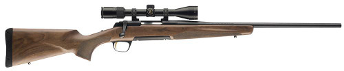 SH96604 Browning X-Bolt Micro Midas Left Hand 7mm-08 20" Matte Blued Barrel Satin Walnut Stock Nexgen Outfitters