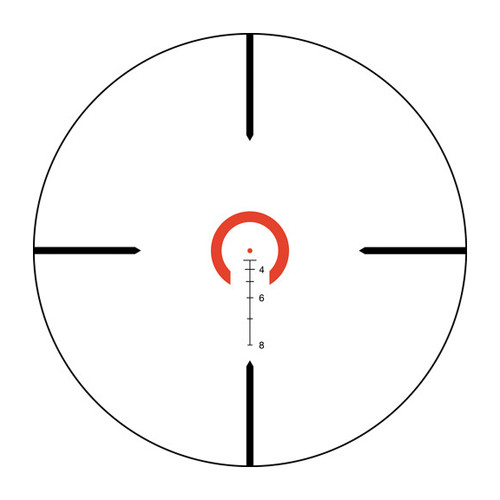 SH99860 Trijicon VCOG 1-6x24 Illuminated Red VC16-C-1600002 Horseshoe Dot Rifle Scope with TA51 Mount Nexgen Outfitters