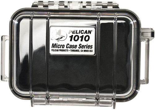 LM330460 Pelican Micro Case 1010 Black/Clear Nexgen Outfitters