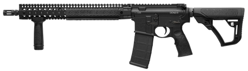 Daniel Defense DDM4 V9 5.56 NATO 32+1 Round 16" Black Phosphate Threaded Bbl/Black Adj Stock Semi-Auto Rifle Nexgen Outfitters