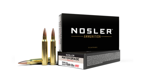Nosler Match Grade .223 Remington 69gr Custom Competition 20Rnd Rifle Ammunition Nexgen Outfitters