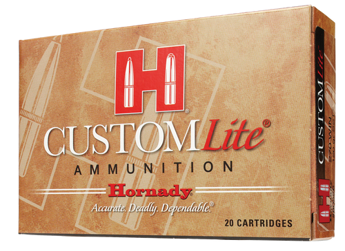 SH90493 Hornady Custom Lite 7mm-08 Remington 120gr SST 20Rnd Rifle Ammunition Nexgen Outfitters