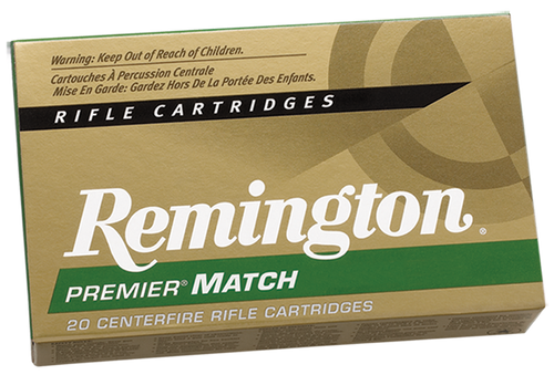 SH56318 Remington Premier Match 6.8 SPC 115 gr Sierra MatchKing Boat Tail Hollow Point Rifle Ammunition 20 rds Nexgen Outfitters