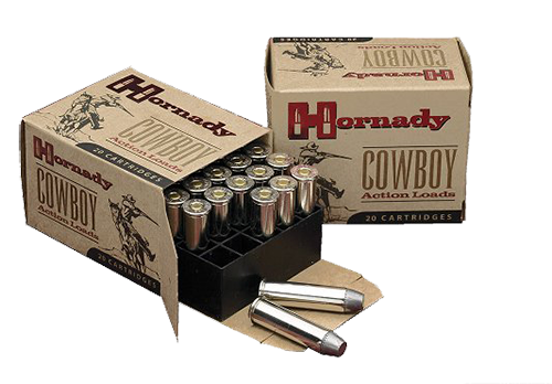 SH87564 Hornady Cowboy Action .44-40 Winchester 205gr Lead Flat Point 20Rnd Handgun Ammunition Nexgen Outfitters