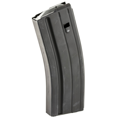 RPVMGASC68-25RD-SS ASC AR 6.8 SPC 25Rnd Stainless Steel Black w-Gray Follower Magazine Nexgen Outfitters