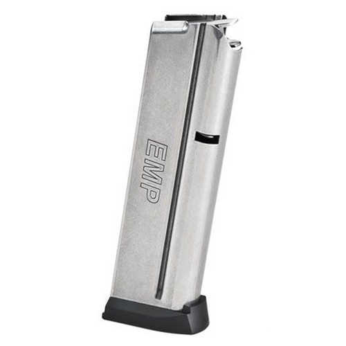 SH43526 Springfield Armory PI6070 EMP 9mm Luger 9Rnd Stainless Steel Magazine w-Slam Pad Nexgen Outfitters