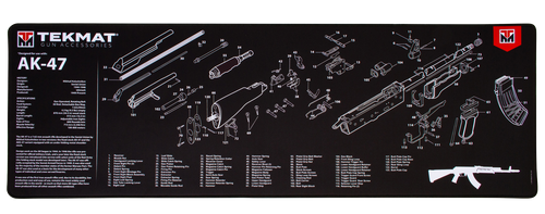 SH117952 TekMat AK47 Parts Diagram 15"x44" Ultra Premium Cleaning Mat Nexgen Outfitters