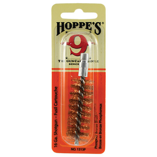 BHHOP 1313P Hoppes Phosphor Bronze Shotgun Brush 16 Gauge Nexgen Outfitters