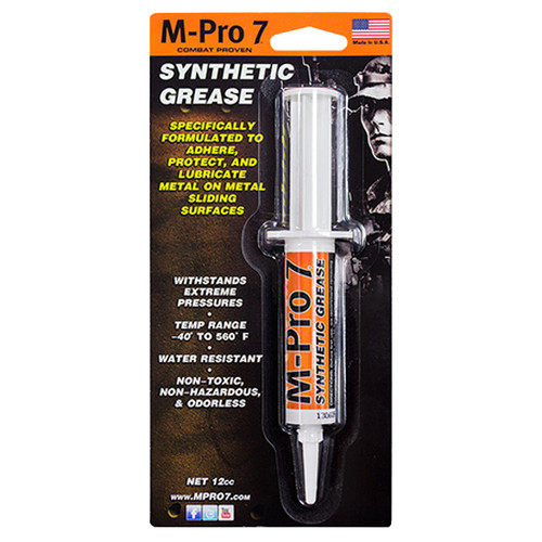 BHHOP 0701356 M-Pro 7 Synthetic Gun Grease 12ML Syringe Nexgen Outfitters