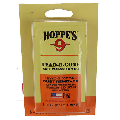 GSX360549 Hoppes Lead B Gone Skin Cleansing Wipes Nexgen Outfitters