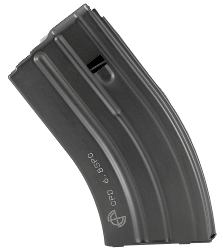 SH110636 Duramag 2068041207CPD 6.8 SPC 20Rnd Black w-Gray Follower Steel Magazine Nexgen Outfitters