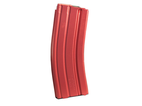 Duramag 3023004175CPD 5.56x45mm 30Rnd Red w-Black Follower Aluminum Magazine