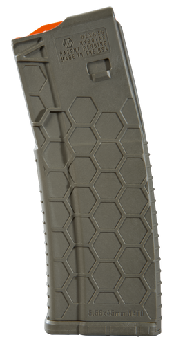 SH9725 Hexmag HX30AR15S2ODG AR-15 5.56x45mm 30Rnd OD Green PolyHex2 Composite Series 2 Magazine Nexgen Outfitters