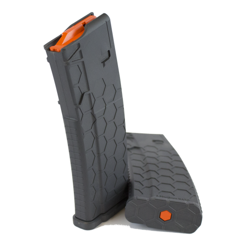 BHSEN HX1030AR15S2GRY Hexmag HX1030AR15S2GRY AR-15 5.56x45mm 10Rnd Gray PolyHex2 Composite Series 2 Magazine Nexgen Outfitters