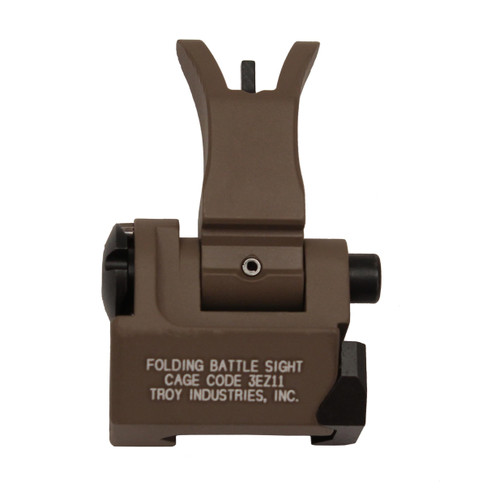GSX7196 Troy Industries M-4/AR-15 Folding Front Sight Aluminum/Stainless Steel Rifle Sight -Flat Dark Earth Nexgen Outfitters
