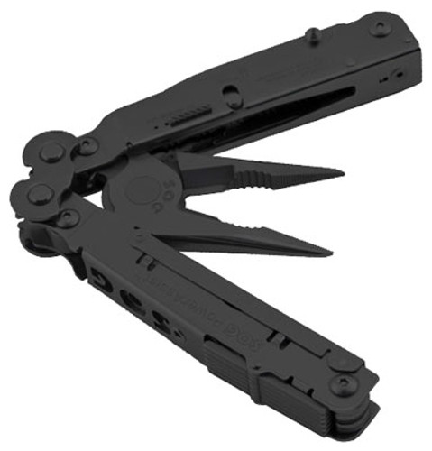 NXZAB66NCP SOG Power Assist Multi-tool - Black with Sheath Nexgen Outfitters